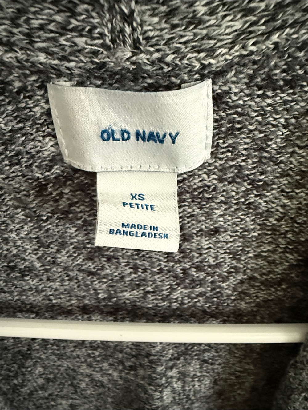 Old Navy gray cardigan sweater - Picture 2 of 4